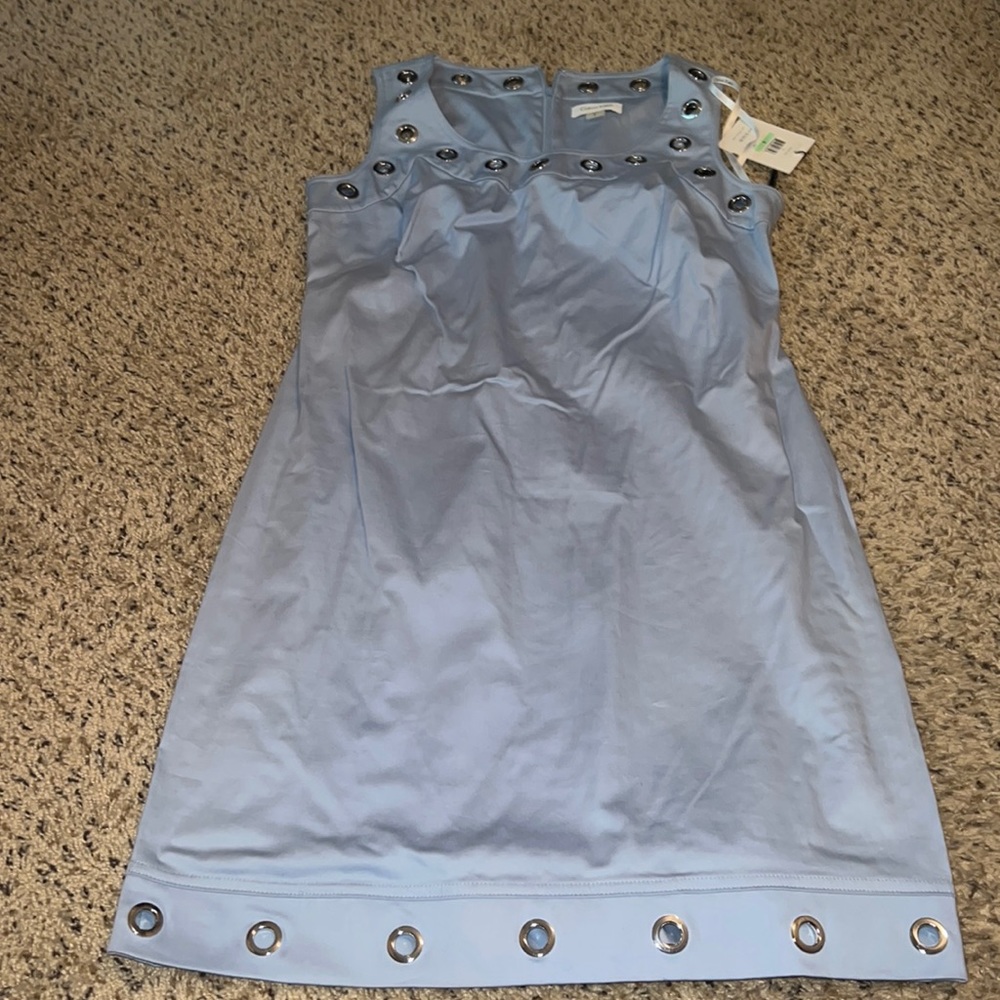 Calvin Klein light blue dress